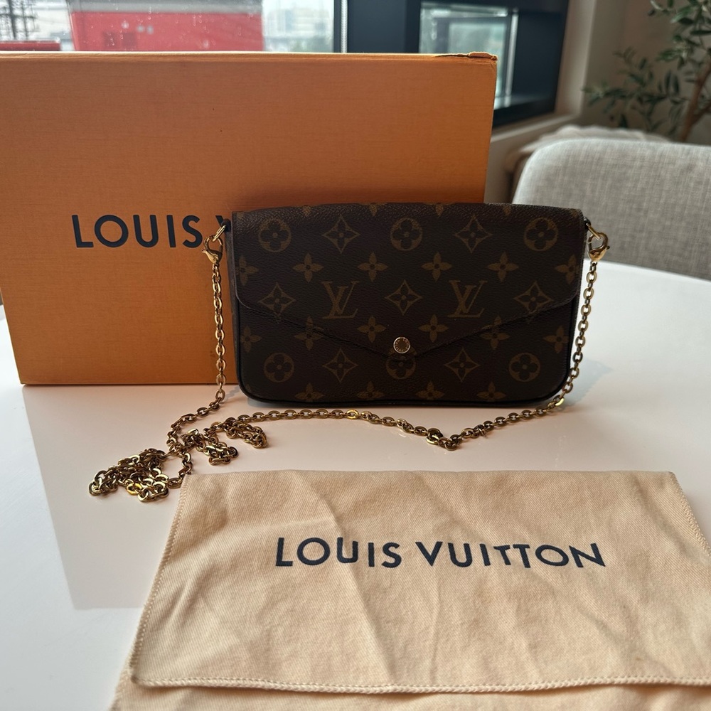Louis Vuitton Felicie Pochette Authentic